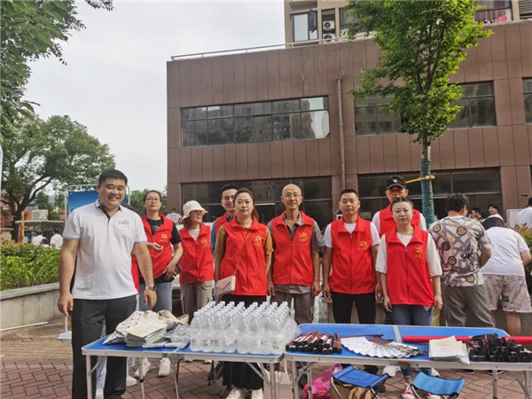御窯景巷黨支部開展助力高考，為夢想護(hù)航活動